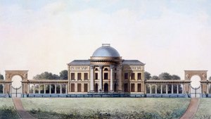 Szent András-kastély Brugge közelében, a „Holland Királyság legjelentősebb műemlékei, épületei és házai” című kiadványból, 1827-ben megjelent